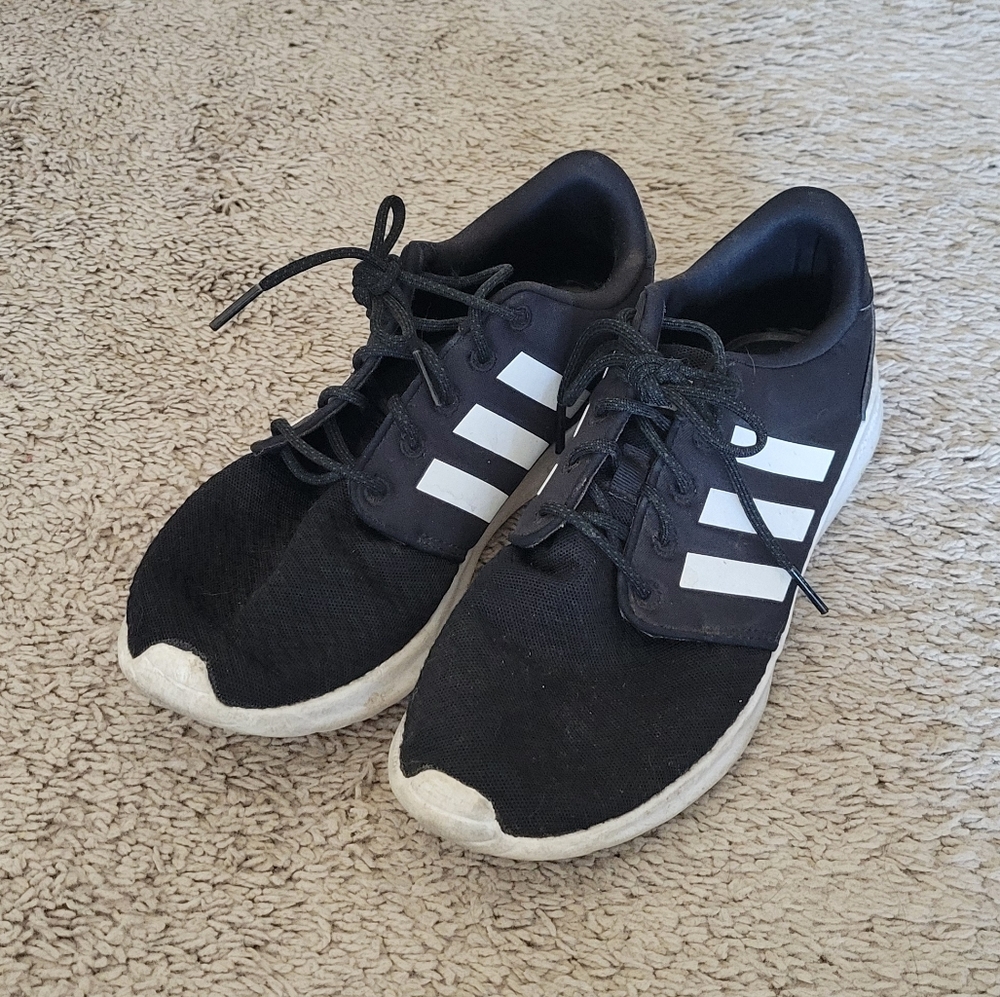 Adidas Black and White Sneakers